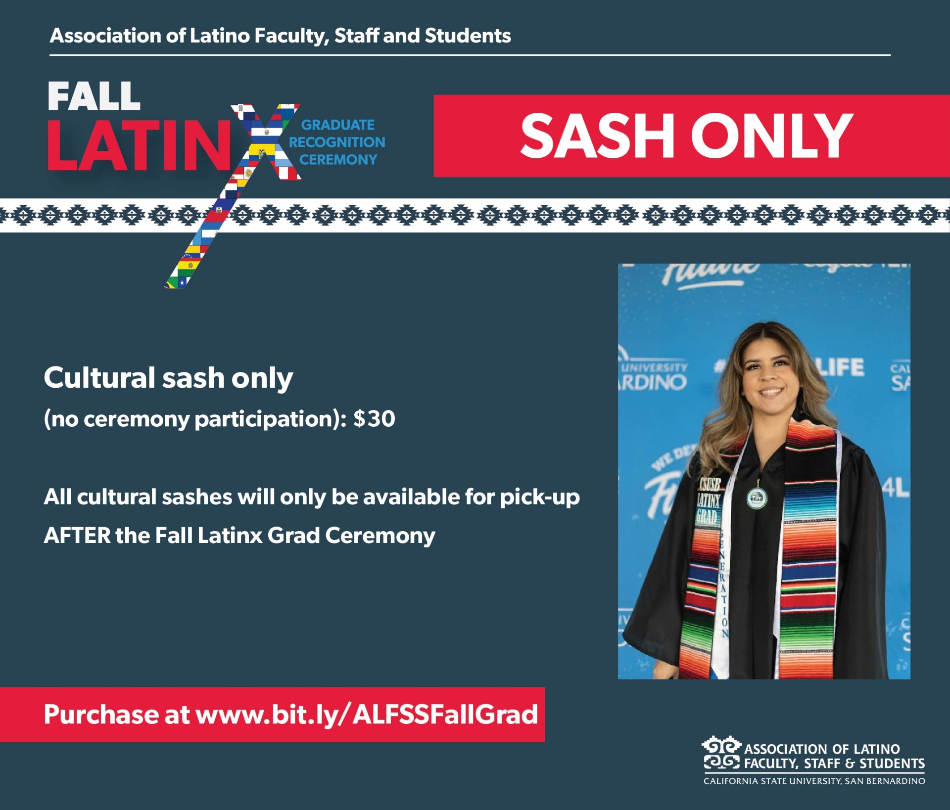 Fall Latinx Grad Association of Latino Faculty, Staff and Students